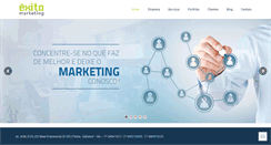 Desktop Screenshot of exitomarketing.com.br